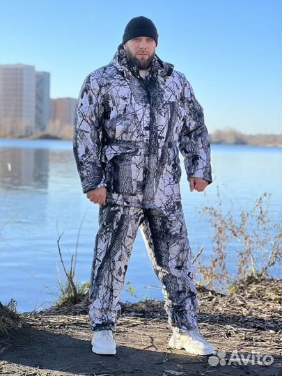 Костюм зимний для охоты и рыбалки бесшумный
