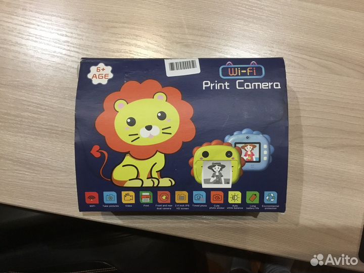 Детская фотокамера моментальной печатью
