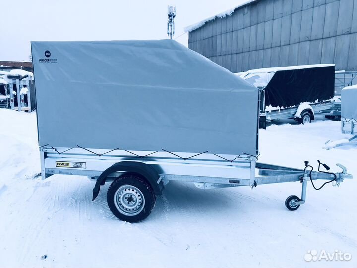 Прицеп Партнер-Бизнес 2,5х1,3 с тентом