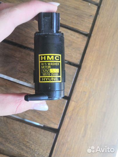 Насос омывателя лобового стекла hyundai