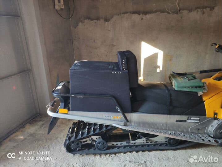 Кофр + спинка для снегохода BRP Tundra F550