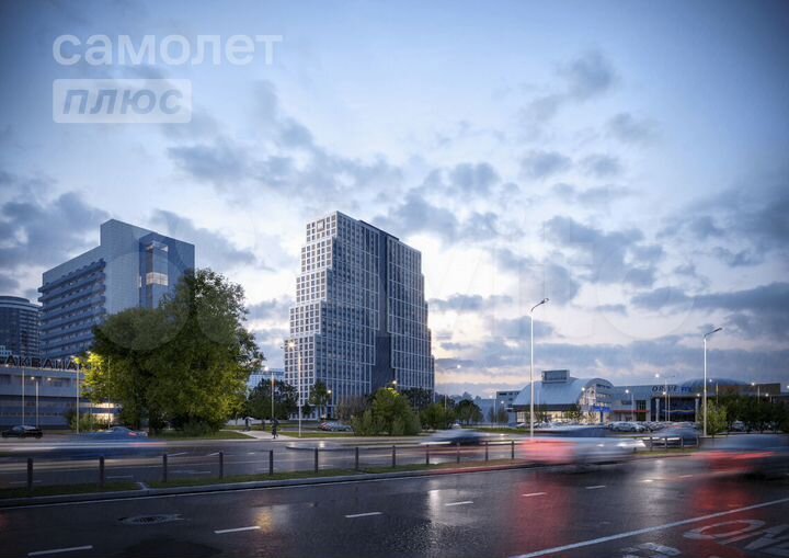 2-к. квартира, 52,7 м², 22/30 эт.