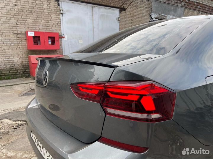 LIP спойлер volkswagen polo 6 (2020+)