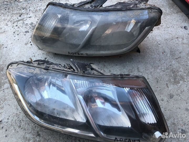 Фара передняя Renault Logan 2