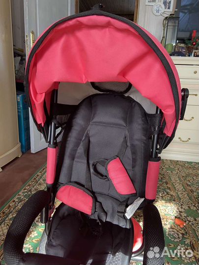 Велосипед трехколесный розовый Kreiss