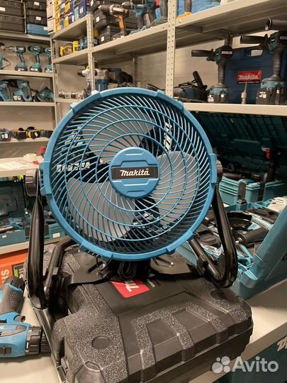Вентилятор Makita аккумуляторный и сетевой