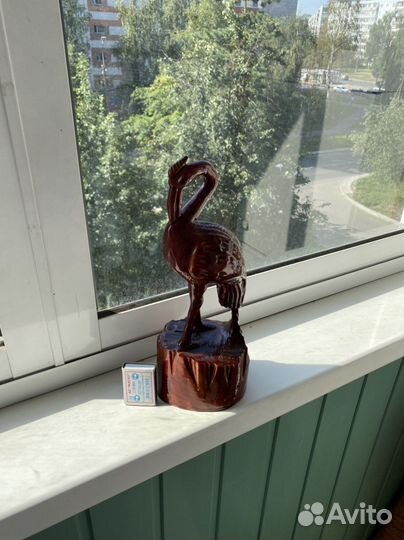 Деревянные резные статуэтки