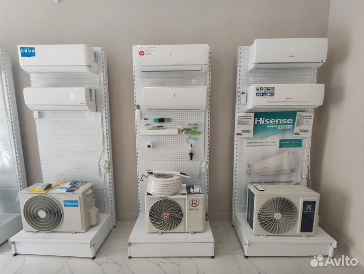 Новые кондиционеры на разную площадь