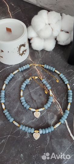 Ожерелье из натуральных камней