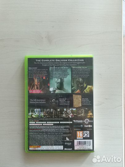 The Elder Scrolls IV Oblivion 5th xbox 360