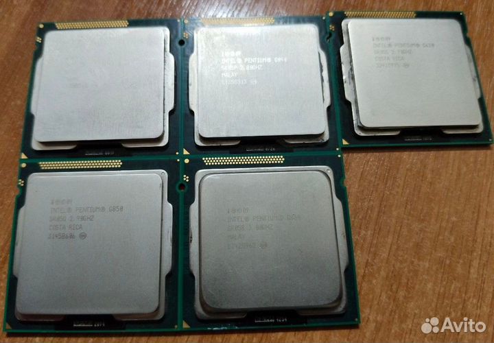 Процессоры pentium g8x0