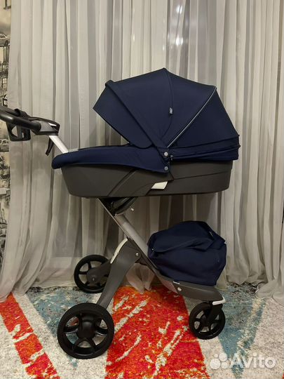 Коляска stokke xplory v5 3в1 комплект футмуфт