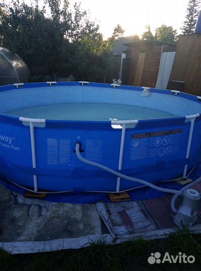 Каркасный бассейн бу