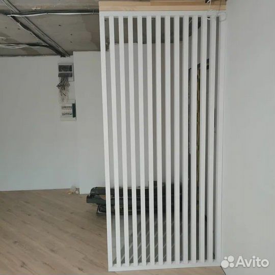 Из Шпона Реечные перегородки