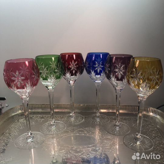 Фужеры хрустальные Германия