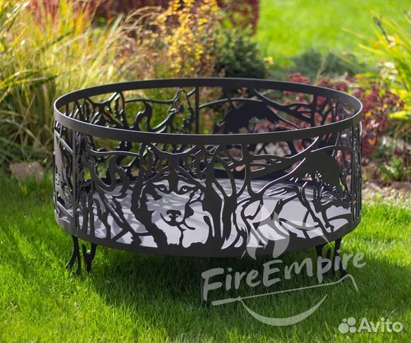 Толстостенные костровые очаги