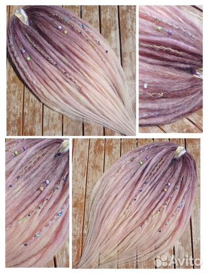 Софт дреды под натуральные вес всего 170 грамм