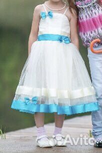 Нарядное платье на утренник 4-5 лет