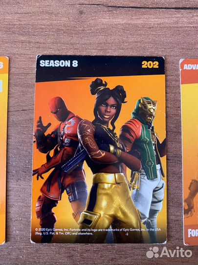 Коллекционные карточки Fortnite panini США