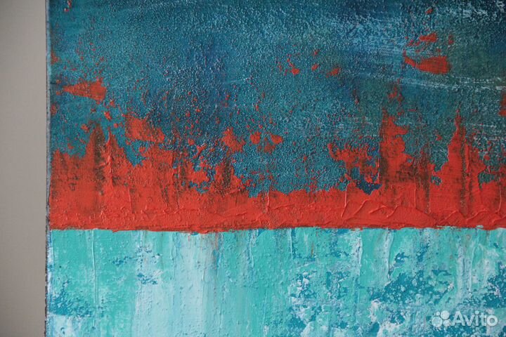 Картина на холсте «Абстракция», акрил 40х50