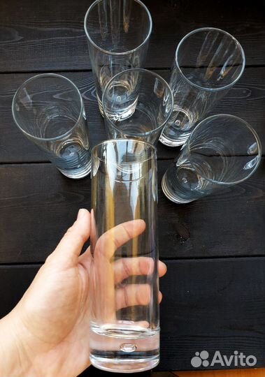 Стеклянные стаканы Турция, 300мл, 6 штук