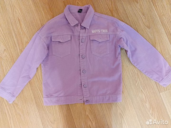 Джинсовая куртка для девочки