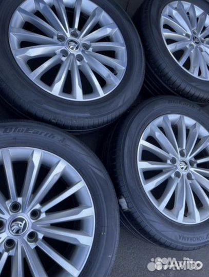 Оригинальный комплект колес R18 Skoda Kodiaq