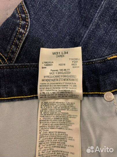 Мужские джинсы Lee, Оригинал