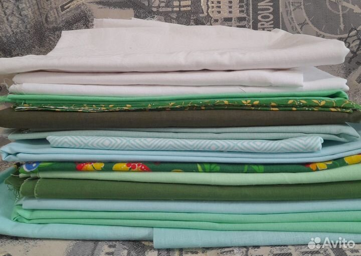 Ткань отрезы для рукоделия