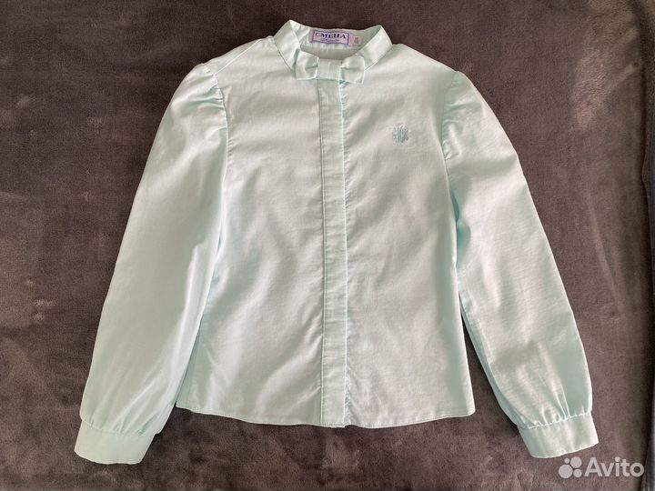 Школьная форма: блузка, юбка р. 122-128