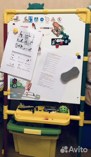 Набор для детской мольберт ортопед коврик