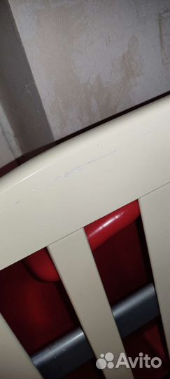 Детская кроватка с продольным маятником