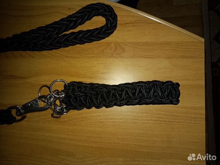 Комплект ошейник и поводок для собак крупных пород