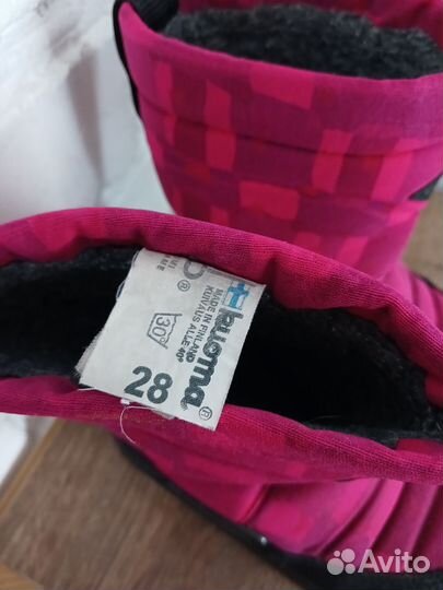 Сапоги зимние для девочки