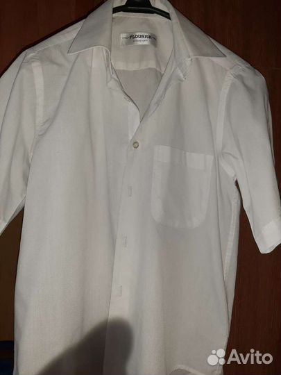 Рубашки белые на мальчика