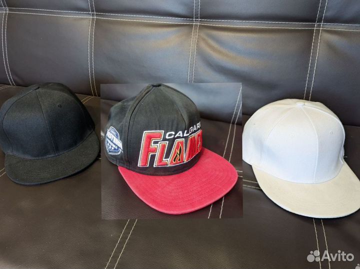 Бейсболки (кепки) с прямым козырьком на р-р 56-58