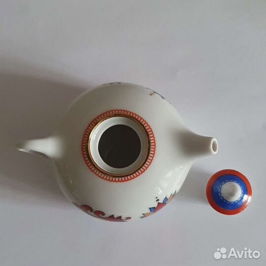 Чайник заварочный маленький лфз СССР, Конь и Петух