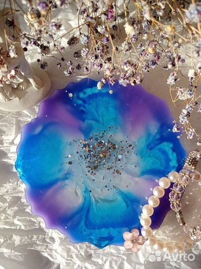 Подстаканники из эпоксидной смолы ручная работа