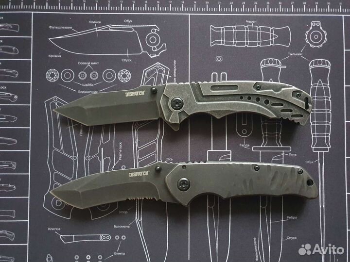 Складной нож Dispatch DP-8104/05-BK