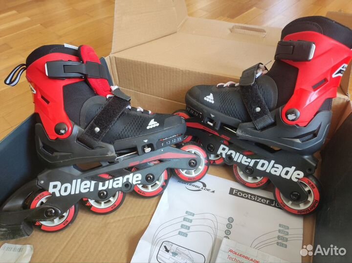 Роликовые коньки детские Rollerblade раздвижные