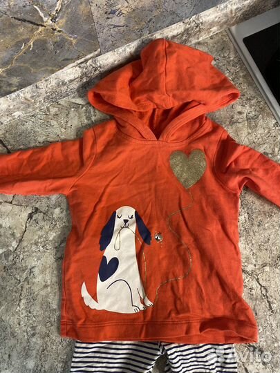 Костюм кофта лосины для девочек 1 год