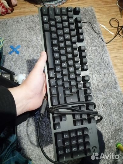 Игровая клавиатура logitech g413 carbon