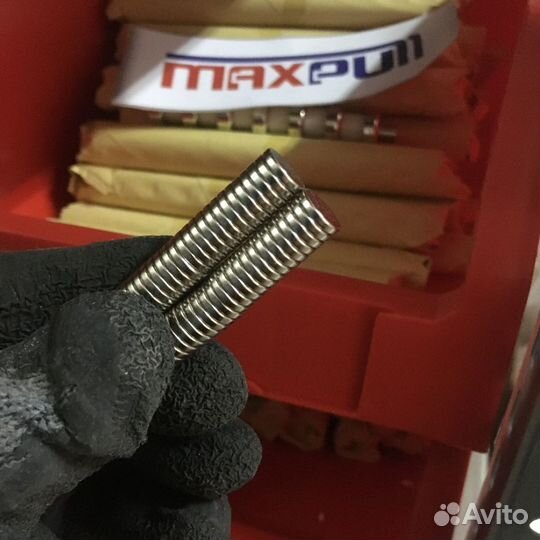 Неодимовый магнит 10х2 мм MaxPull