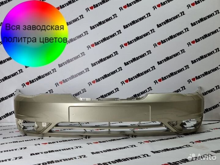 Бампер daewoo nexia 08г передний в цвет