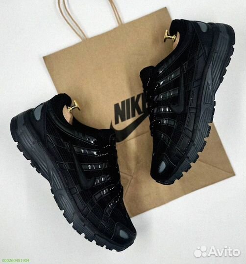 Nike P-6000: черные кроссовки для повседневной жизни