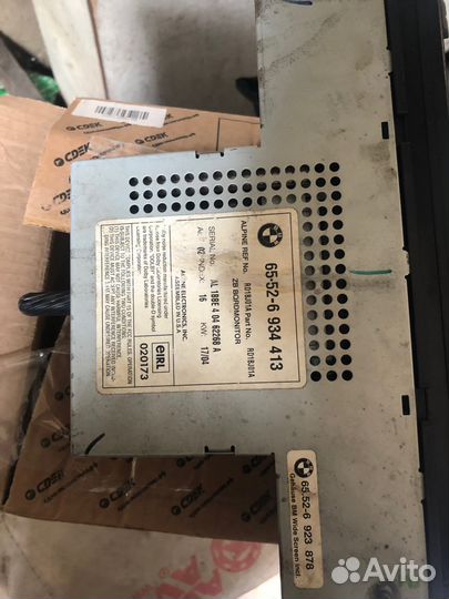 Монитор BMW X5 e53