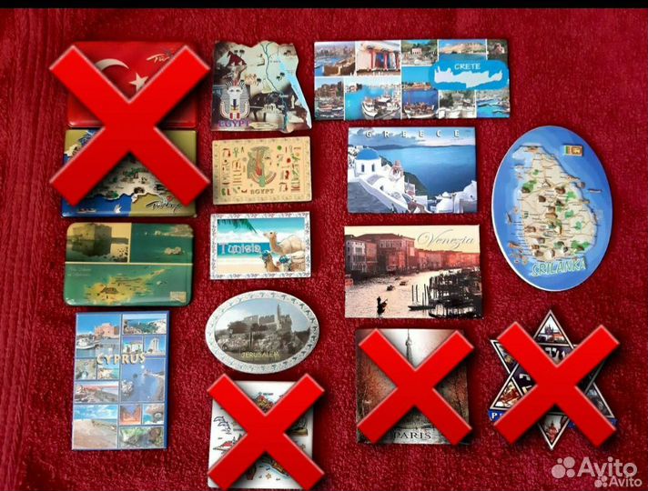 Магниты сувенирные