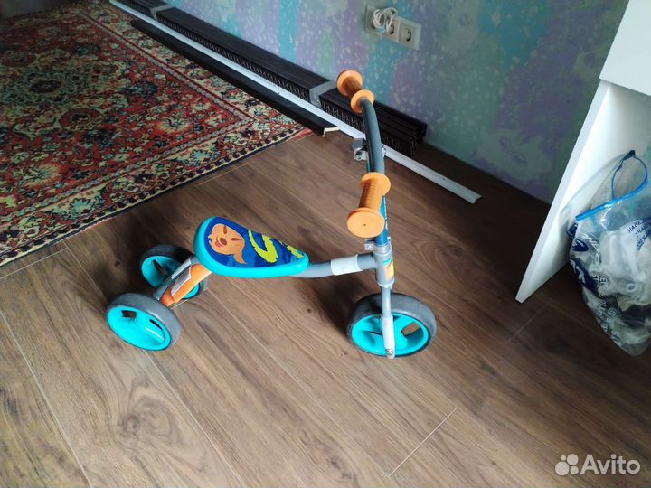 Велобег самокат 2 в одном