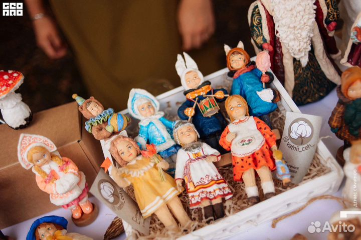 Ватная игрушка