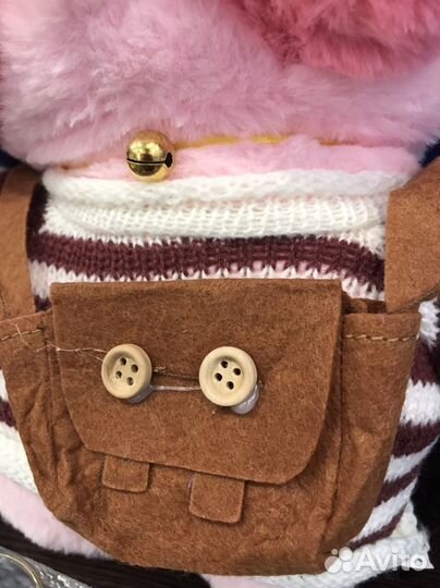 Мягкая игрушка уточка lalafanfan новая